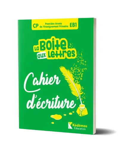 La boite aux lettres CP / EB1  Cahier d’Écriture