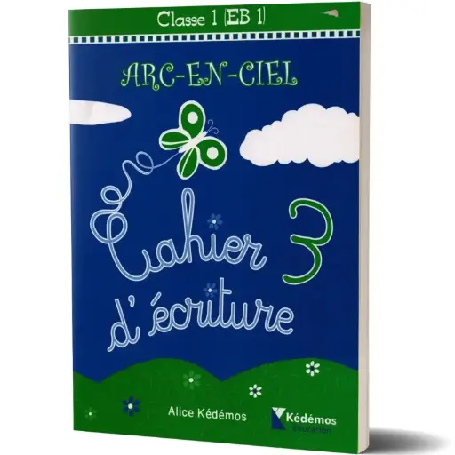 arc en ciel Class 1 EB1 Livre de ecriture 3