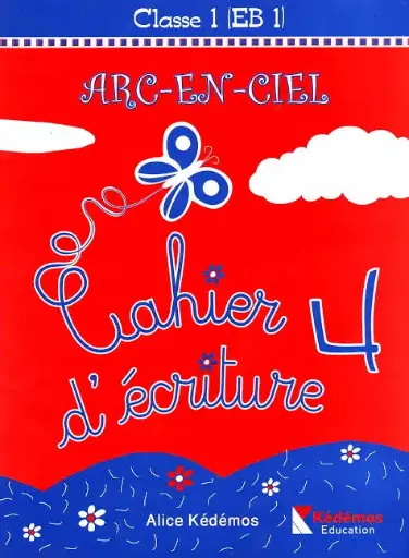 arc en ciel Class 1 EB1 Livre de ecriture 4